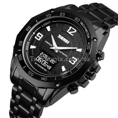 Часы мужские тактические Skmei Kompass PRO Black