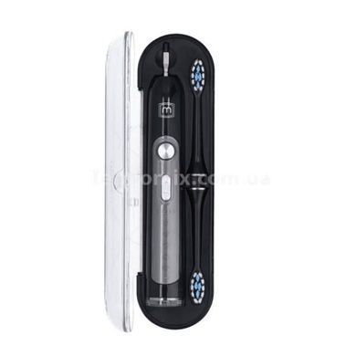 Ультразвукова зубна щітка Medica+ ProBrush 9.0 Ultrasonic + насадки (6 штук) (Японія) Чорна 50144
