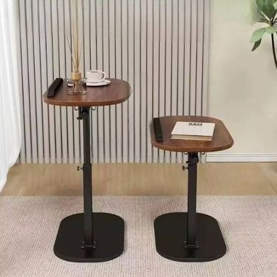Столик для ноутбука телескопічний tea table AND 1923 Коричневий з чорним