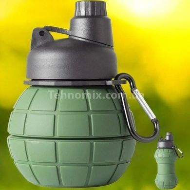 Бутылка для воды раскладная Граната kettle AND-2 Зеленая