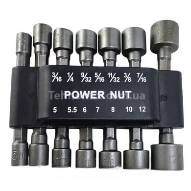 Набор накидных головок для шуруповерта 14 шт в холдере sleeve14PCS