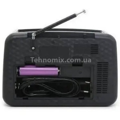 Радиоприемник с солнечной панелью RX BT978S USB, MP3 Золото