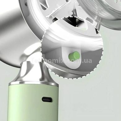 Машинка для видалення катишків акумуляторна Shower head Салатова