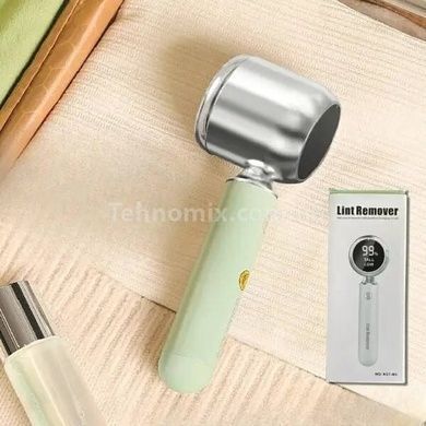 Машинка для видалення катишків акумуляторна Shower head Салатова