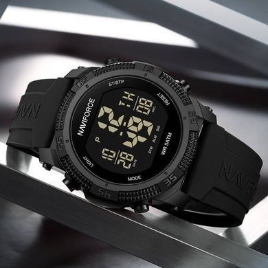 Часы мужские тактические Naviforce Europe Black