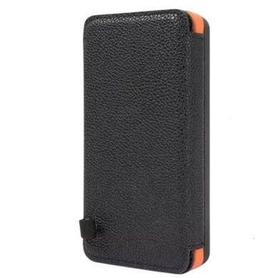 Power Bank із сонячною зарядкою в розкладному чохлі 10000mAh Solar Charger Power Bank Чорний із помаранчевим