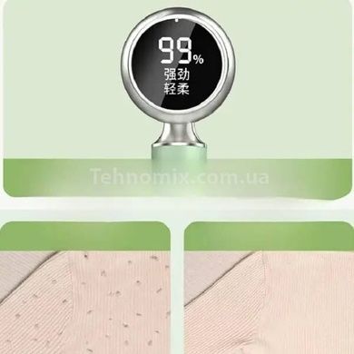 Машинка для видалення катишків акумуляторна Shower head Салатова