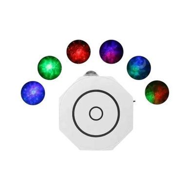 Проектор звездного неба с пультом управления и приложением Galaxy Projector Light KX-668RF Белый