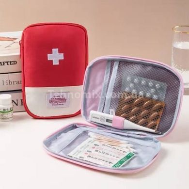 Органайзер для ліків Аптечка medical kit AND 5547 Червона