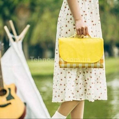 Килимок-підстилка водонепроникний складний для пікніка 200&times;150см SlideB Жовтий