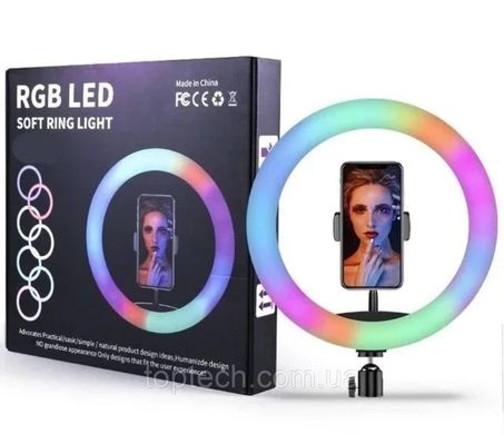 Кольцевая лампа RGB 30 см