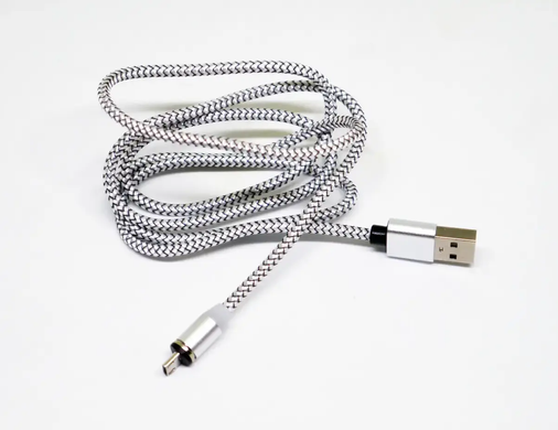 Магнитный кабель 3 в 1 USB - microUSB / Lightning / Type-C