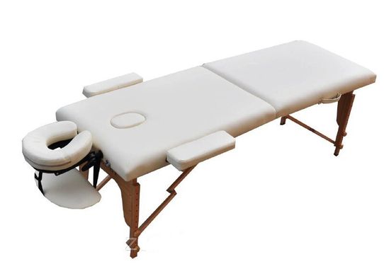 Масажний стіл двосекційний ZENET ZET-1042 CREAM розмір S ( 180*60*61 )