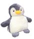 Игрушка-подушка Пингвин с пледом 3 в 1 Серый