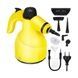 Ручний вертикальний відпарювач - пароочисник Steam cleaner Жовтий