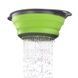 Дуршлаг силиконовый складной 2в1 Collapsible filter baskets круглый