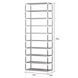 Складной шкаф для обуви Shoe Cabinet Shoe rack, 9 полок Коричневый
