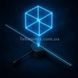 Голограммный 3D-проектор с пультом управления 234 LED 32см WiFi + Bluetooth SD MA806 Черный