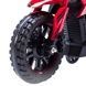 Мотоцикл детский аккумуляторный для катания 2*6V4Ah, 35W JOY KT-60555 Черный с красным