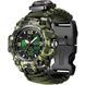 Часы мужские тактические Besta Life Pro Khaki с компасом
