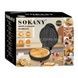 Вафельница электрическая на 4 шт с антипригарным покрытием Sokany SK-BBQ-831