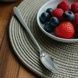 Чайные ложки рифлёные с золотистым узором 6 шт Cutlery Set CD-24
