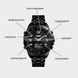 Часы мужские тактические Skmei Kompass PRO Black