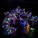 Гирлянда штора Сердце 150LED 8см 10 штук 3х1.5м 220в Мультиколор