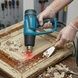 Фен промисловий від мережі із 4 змінними насадками Hot Air Gun 1600W X512 Блакитний