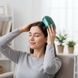 Електричний 3D масажер Smart Scalp на акумуляторі Зелений