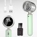 Машинка для видалення катишків акумуляторна Shower head Салатова