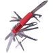Нож многофункциональный туристический мультитул 17в1 9см Traveler K5017ALL Black/Red/Blue/Orange/Green Красный