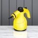 Ручний вертикальний відпарювач - пароочисник Steam cleaner Жовтий