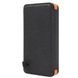 Power Bank із сонячною зарядкою в розкладному чохлі 10000mAh Solar Charger Power Bank Чорний із помаранчевим