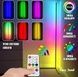 Лампа светодиодная RGB напольная угловая с пультом управления STEND 1,2м