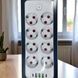 Удлинитель 8*220V, 3USB, 2 Type-C 2500W 5м Power Socket Белый
