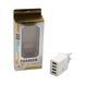 Зарядное устройство Fast Charge 220v на 4 USB D22 Белый
