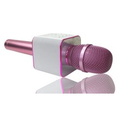 Нове надходження Караоке-мікрофон Q9 pink в чохлі