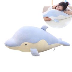 М'яка іграшка-подушка дельфін 50 см Синій