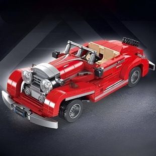 Конструктор Автомобиль на радиоуправлении 458 деталей T 4061 Красный