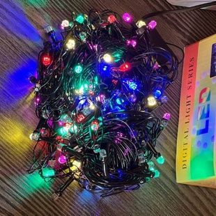 Гірлянда внутрішня лінійна 200LED 220V AND 112-10 Чорний дріт, мультиколор