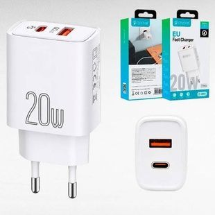 Зарядний пристрій 20W USB/C C-H15 Fast CELEBRAT Біле