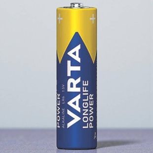Набор солевых батареек 60шт АА Varta Superlife R06