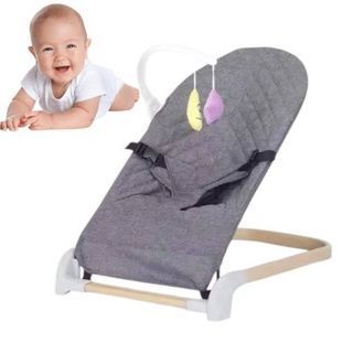 Кресло-шезлонг детское Lunababy MA567 Серое