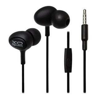 Наушники проводные XO S6 Candy music earphone Черные