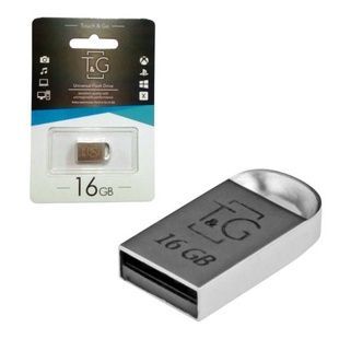 Флешка карта памяти USB 16GB TG Metal series TG110 Стальная