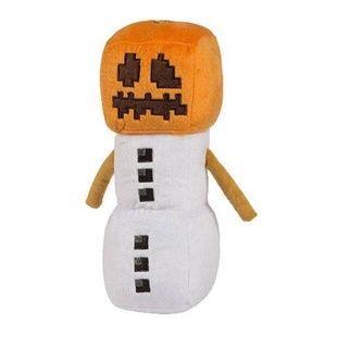 Игрушка-брелок Герои блочного мира Майнкрафт Снеговик