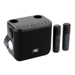 Колонка Bluetooth c функцией speakerphone с радио и 2 микрофона TG545DK-GRAFFITI Черная