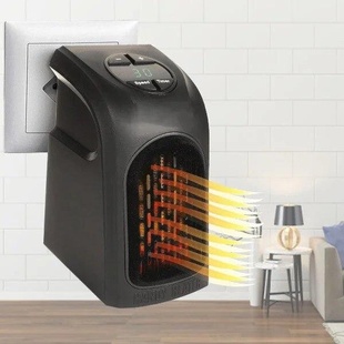 Портативний міні обігрівач 400Вт Handy Heater Чорний