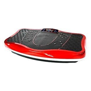Тренажер виброплатформа для занятий спортом и снижения веса Sokany TS-5539P Красная с черным